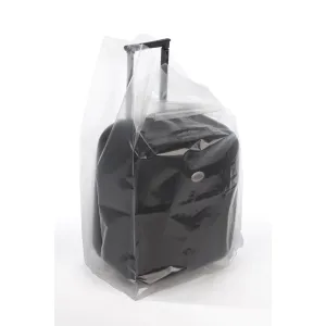 24" x 10" x 36" x 3 mil Clear Eco-Manufactured Plastic Side-Gusseted Bags (Case of 200)