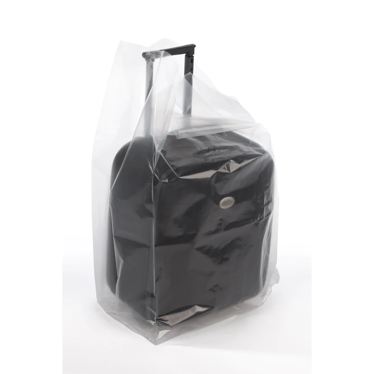 24" x 10" x 48" x 3 mil Clear Eco-Manufactured Plastic Side-Gusseted Bags (Case of 100)