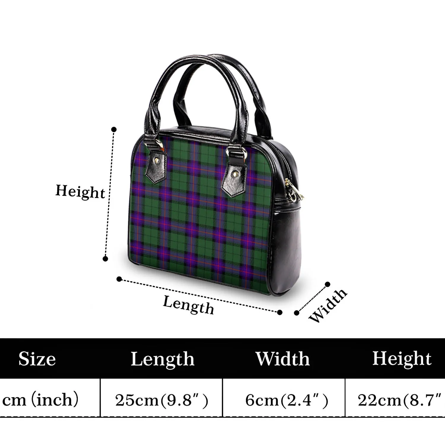 Armstrong Modern Tartan Shoulder Handbags