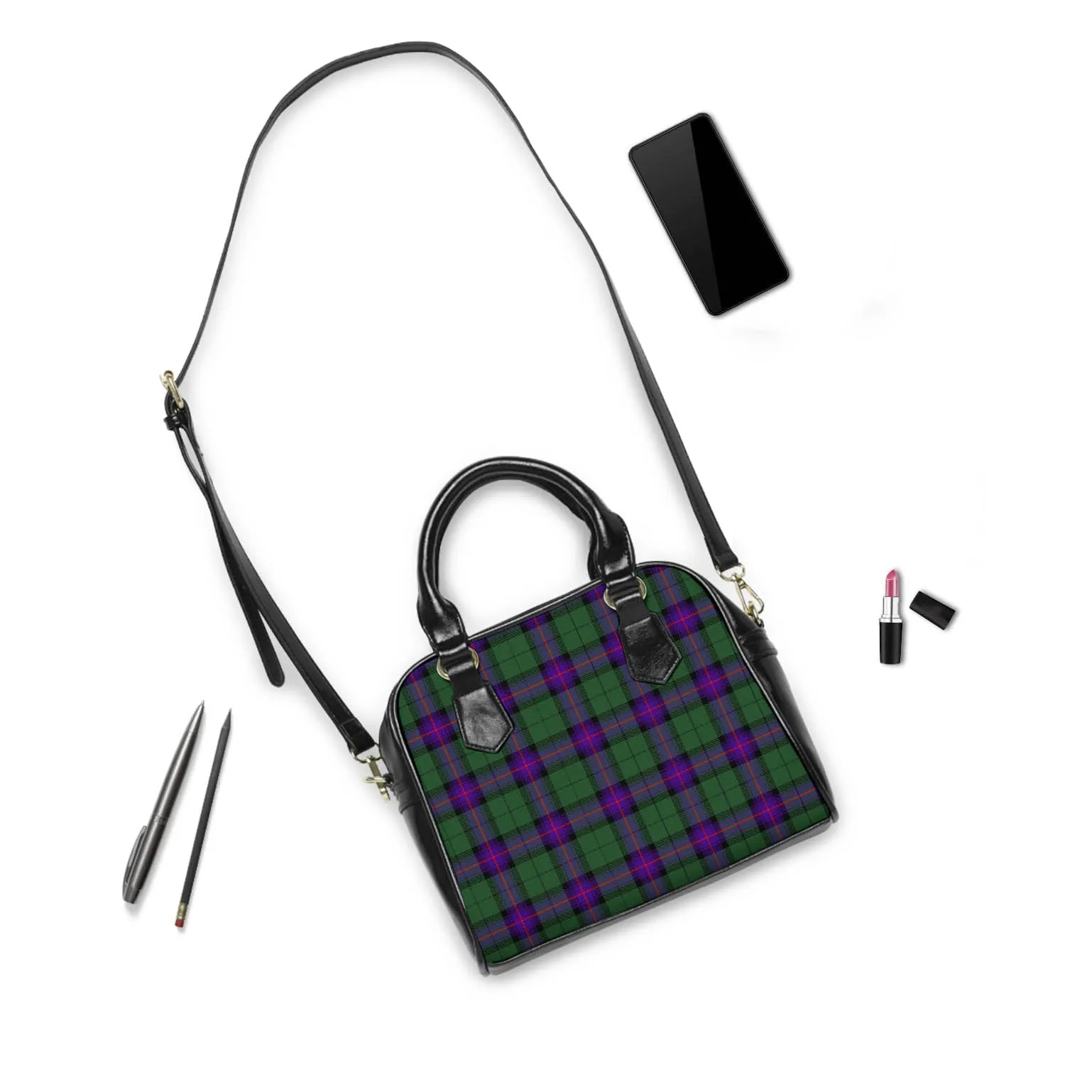 Armstrong Modern Tartan Shoulder Handbags