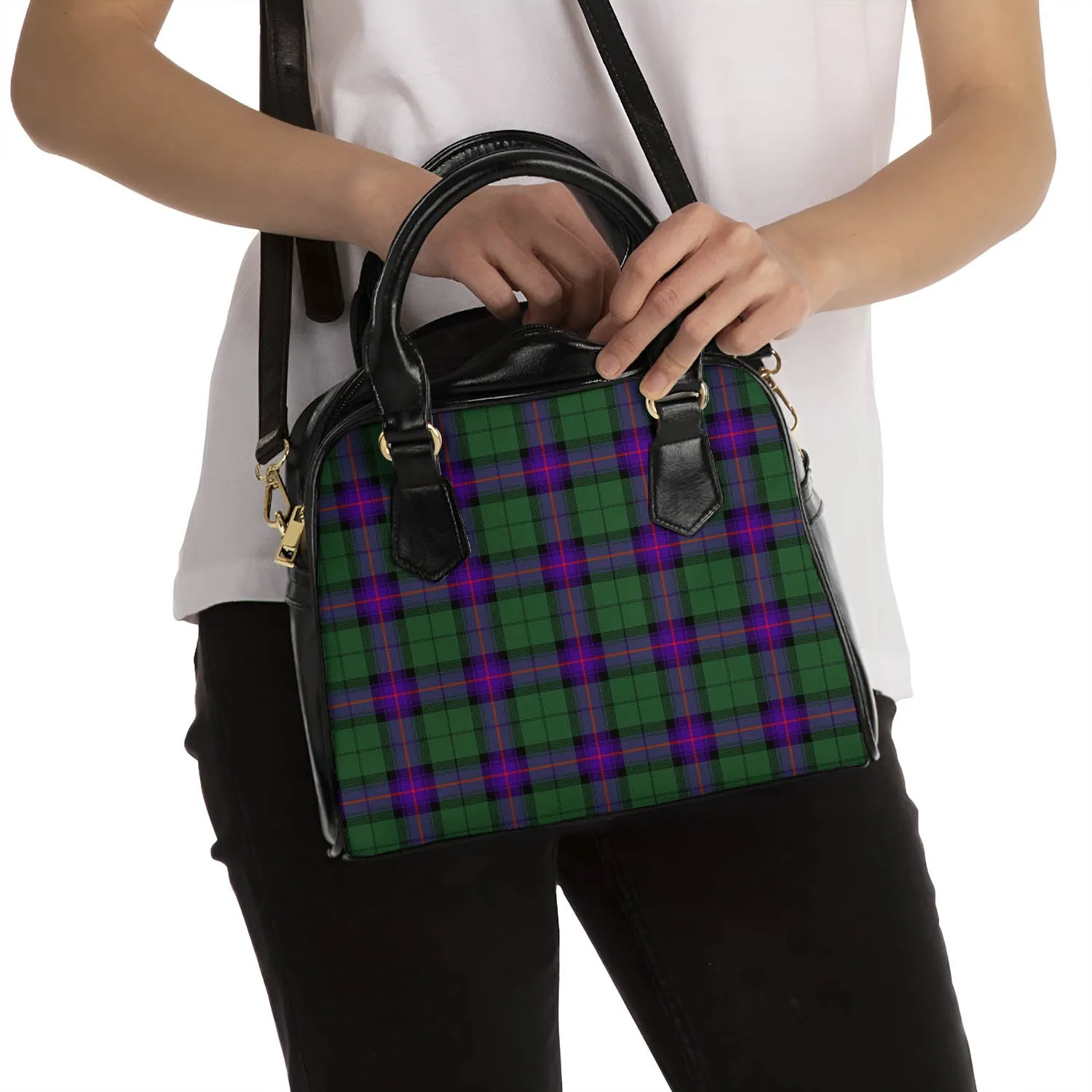 Armstrong Modern Tartan Shoulder Handbags