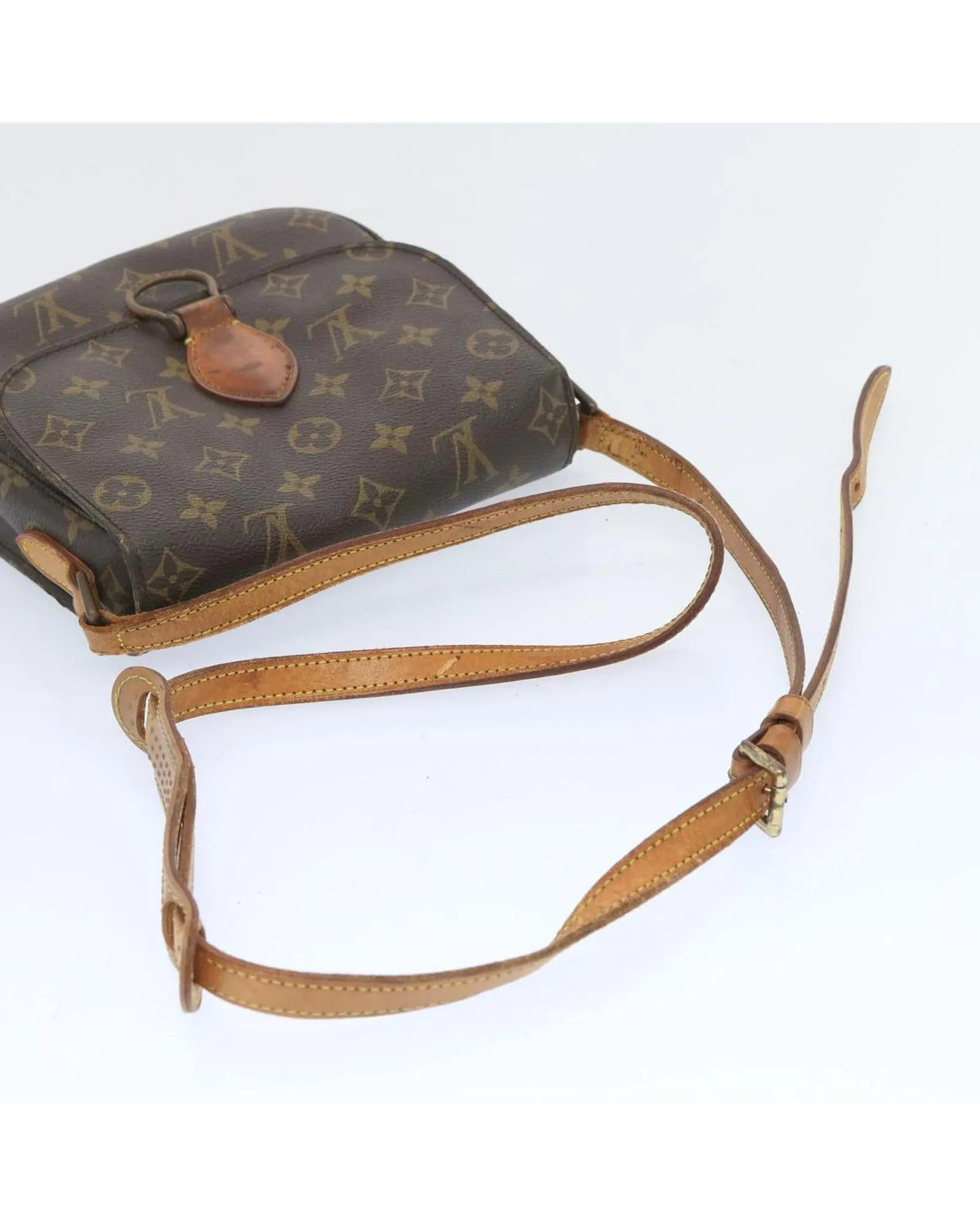 Authentic Monogram Canvas Shoulder Bag
