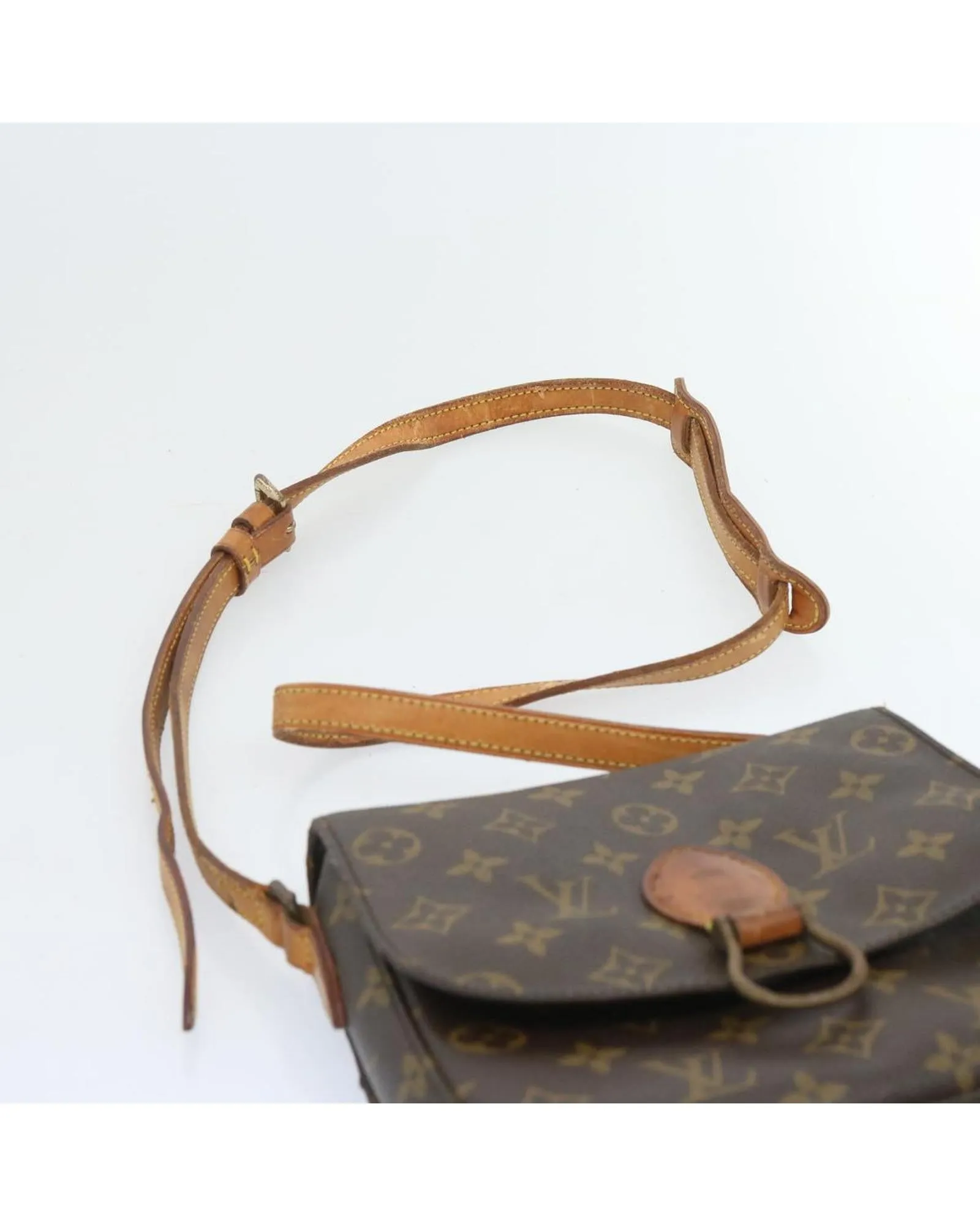 Authentic Monogram Canvas Shoulder Bag