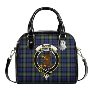 Baird Modern Tartan Shoulder Handbags with Family Crest