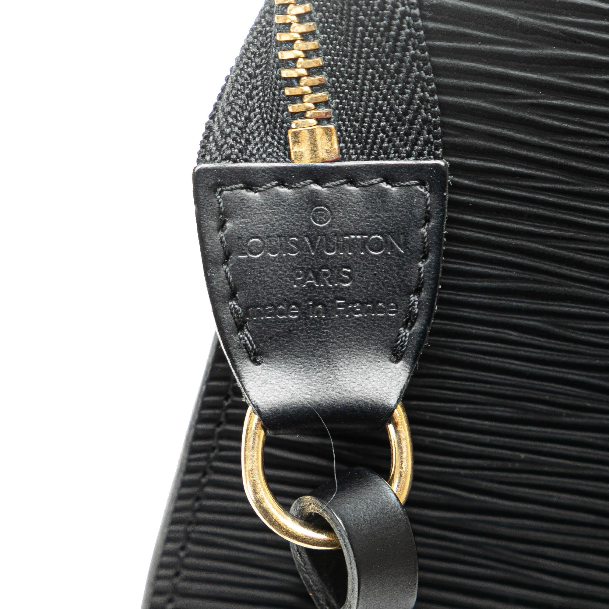 Black Louis Vuitton Epi Pochette Accessoires Shoulder Bag
