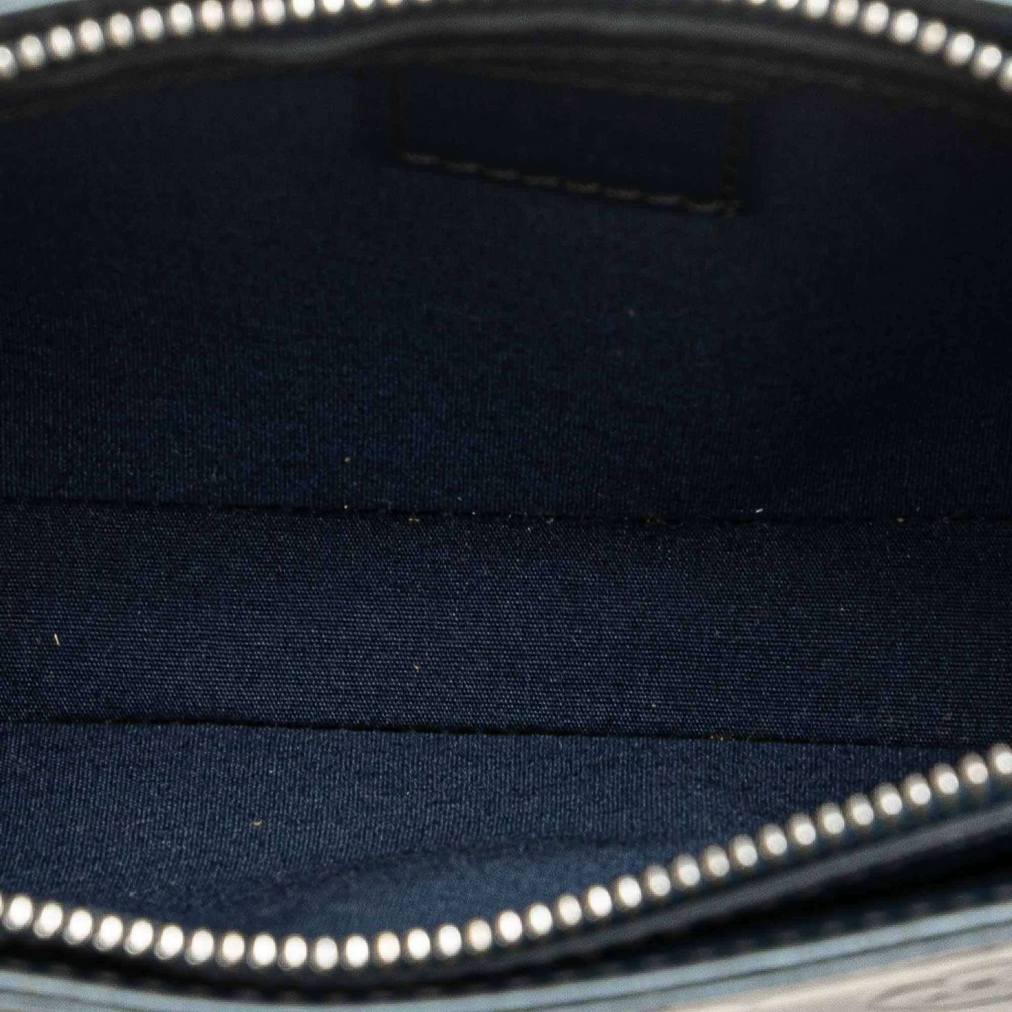 Blue Louis Vuitton Monogram Mat Fowler Shoulder Bag