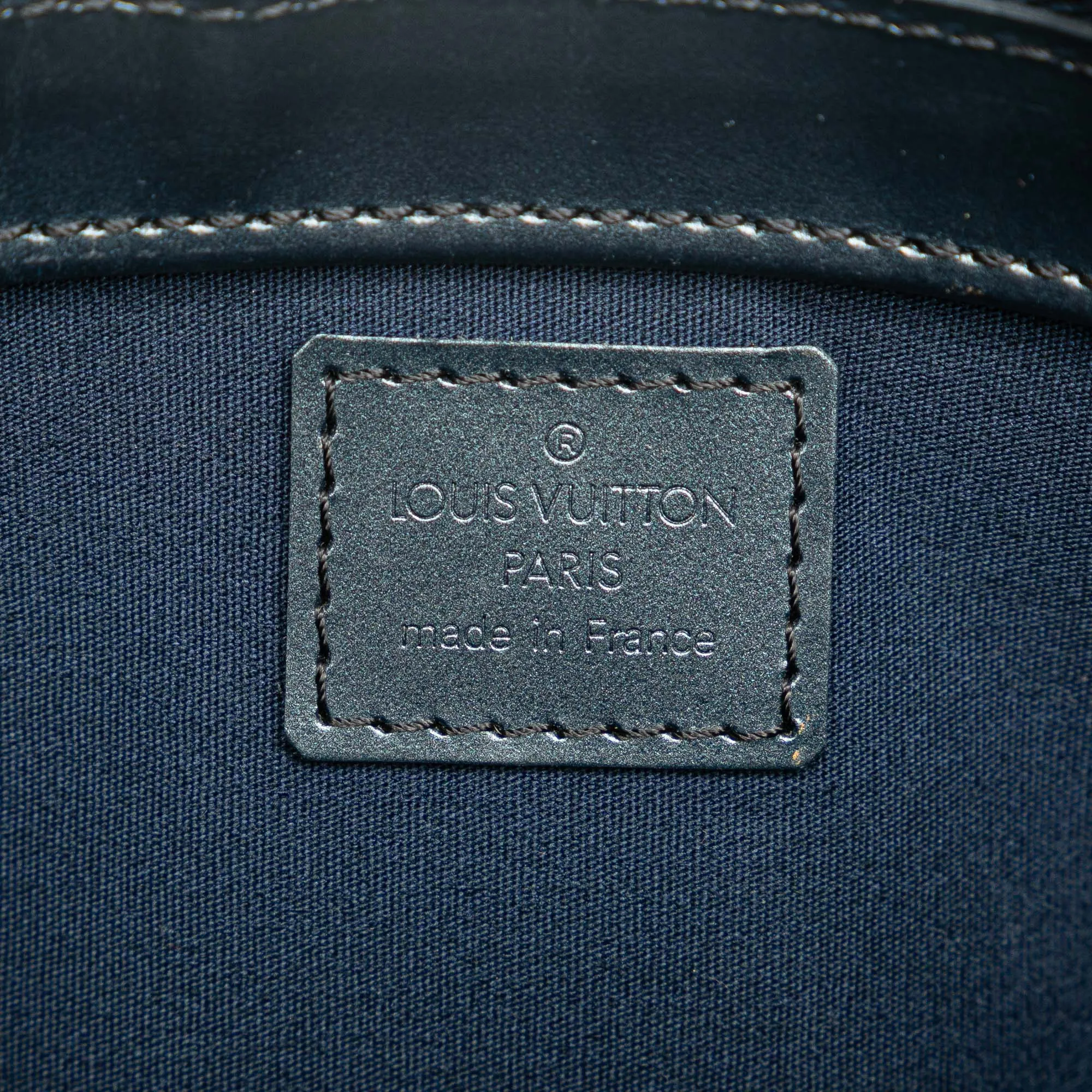 Blue Louis Vuitton Monogram Mat Fowler Shoulder Bag