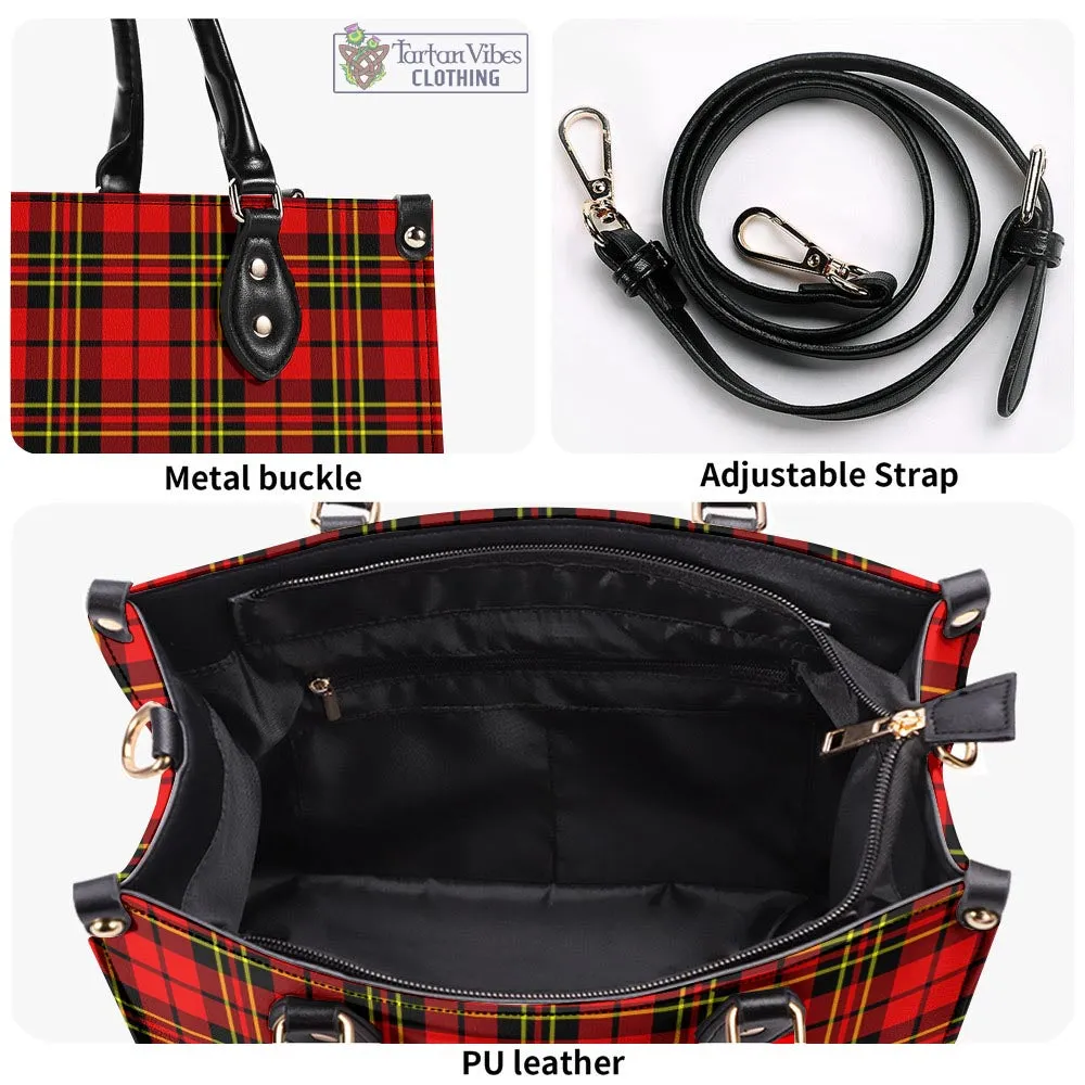 Brodie Modern Tartan Luxury Leather Handbags