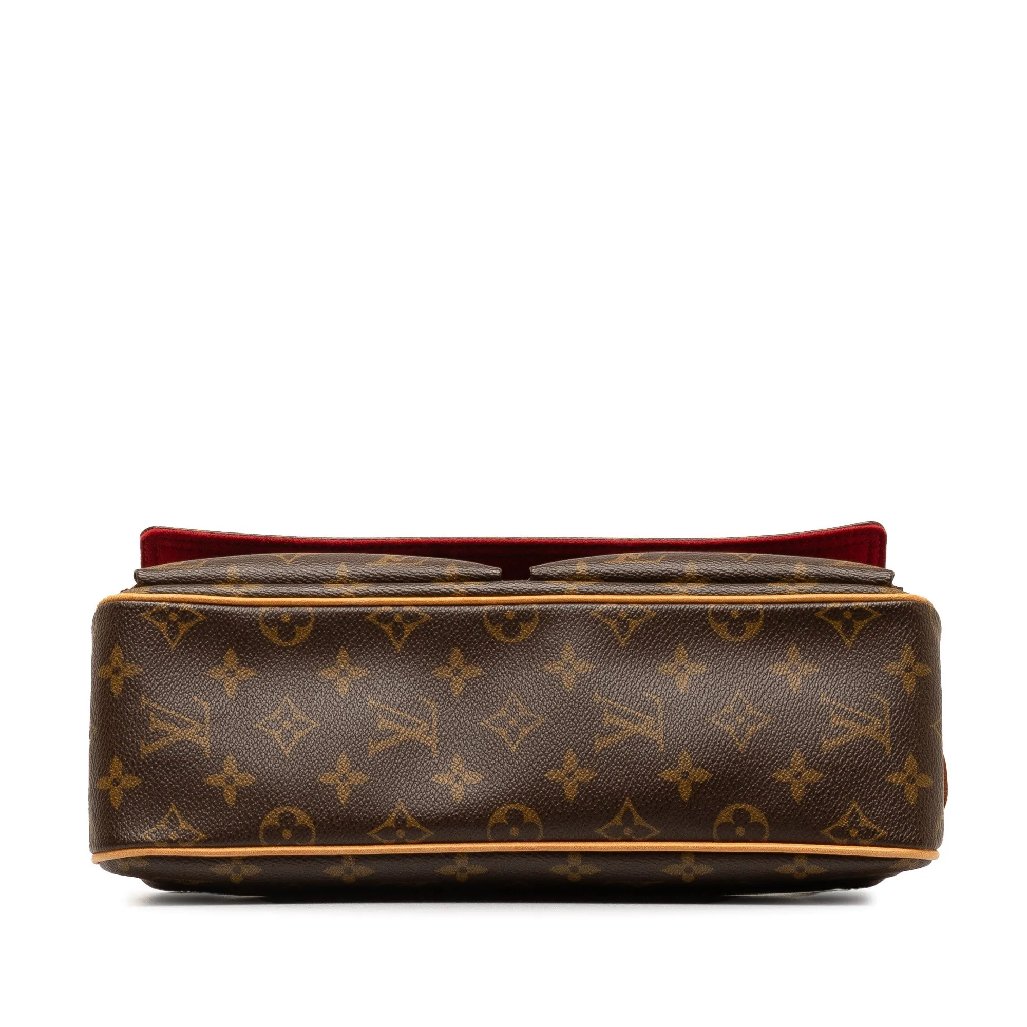 Brown Louis Vuitton Monogram Viva Cite MM Shoulder Bag