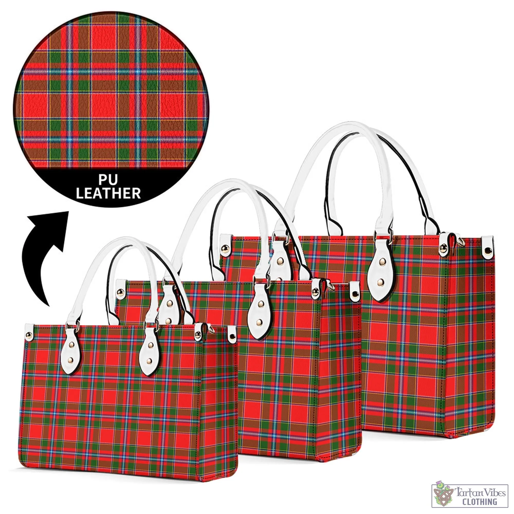 Butter Tartan Luxury Leather Handbags