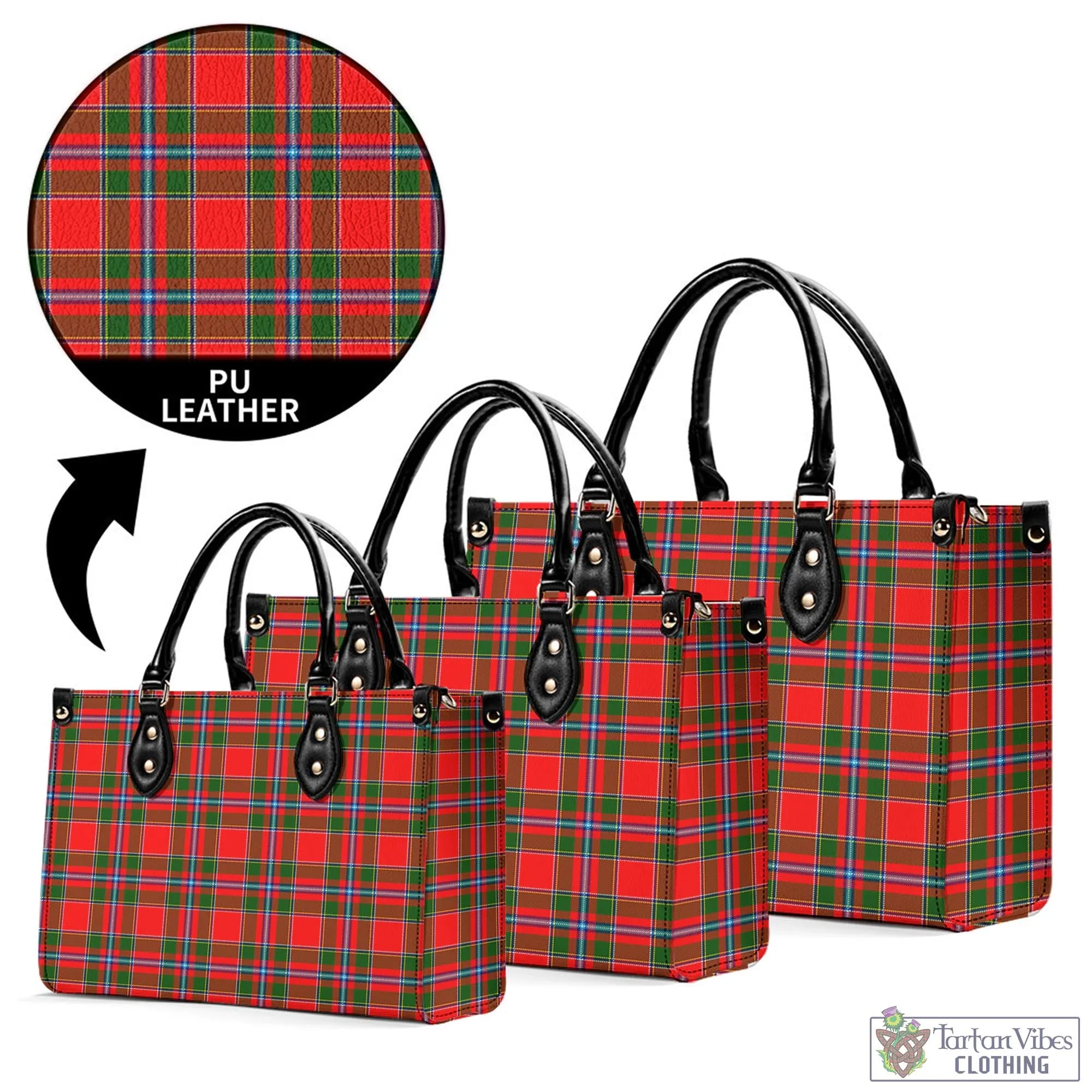 Butter Tartan Luxury Leather Handbags