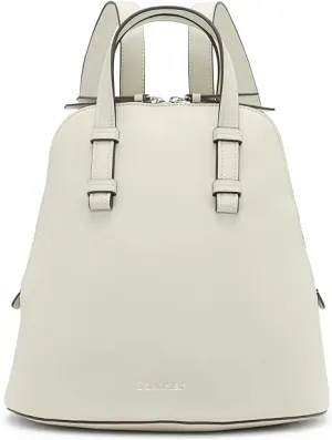 Calvin Klein Zina Women's Zip Backpack, Pelican