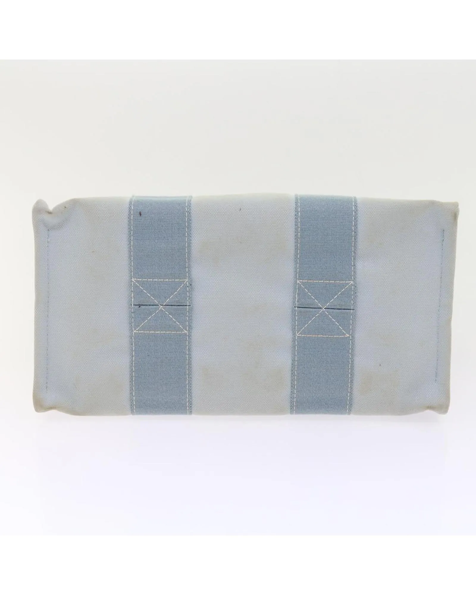 Canvas Tote Bag with Pouch - Light Blue
