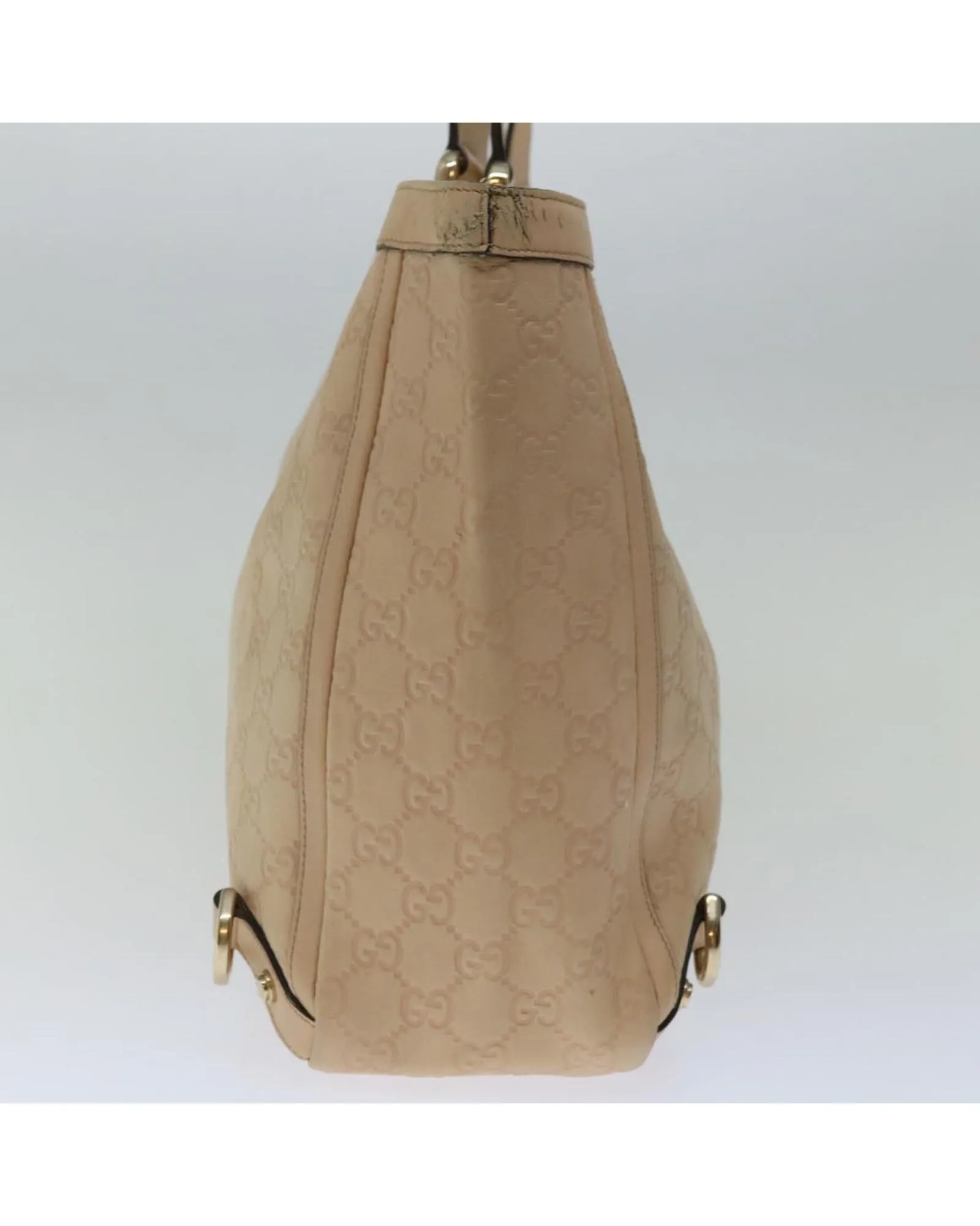 Canvas Tote Bag with Signature Gucci Pattern