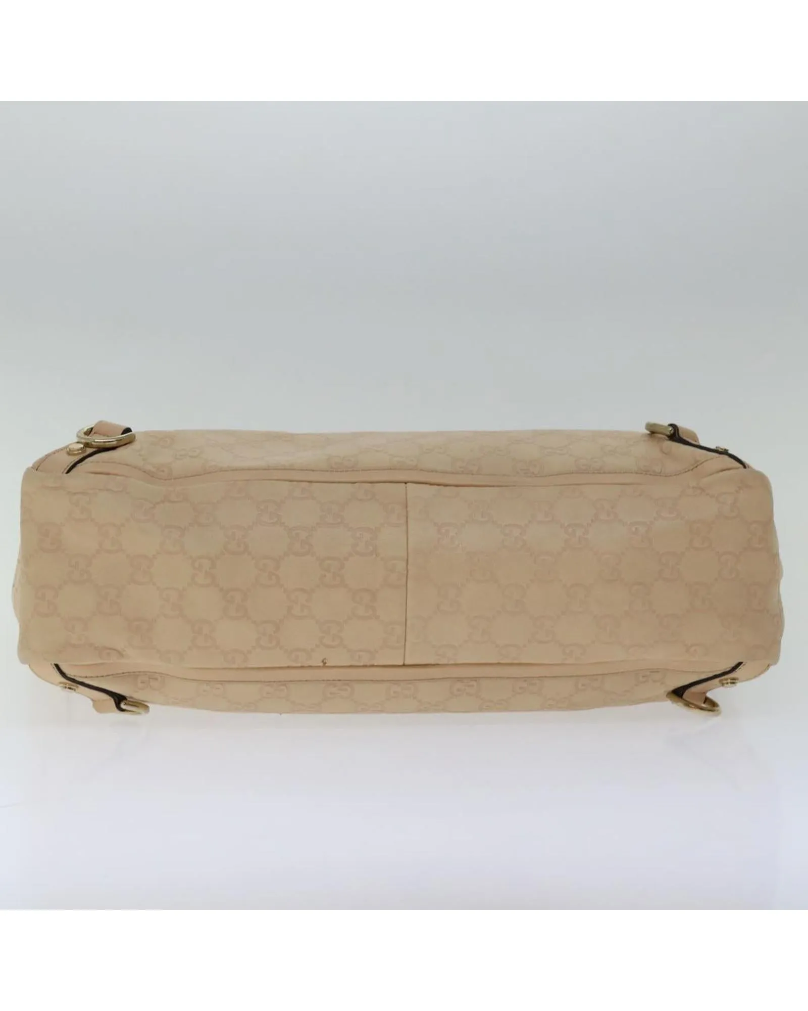 Canvas Tote Bag with Signature Gucci Pattern