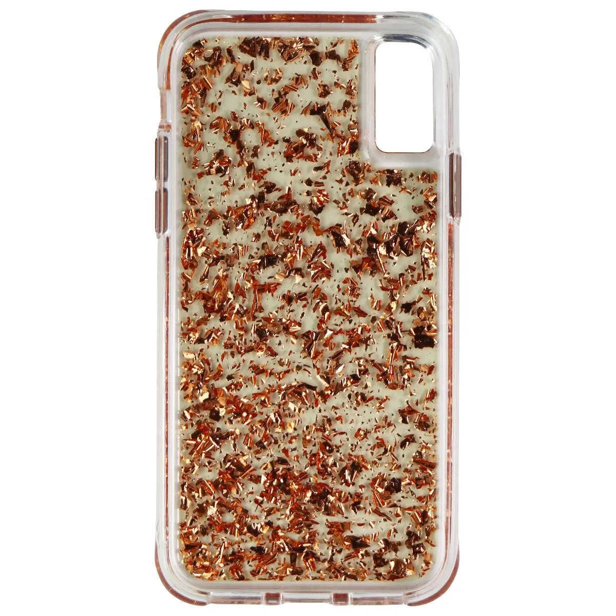 Case-Mate Karat Series Case for Apple iPhone XS / iPhone X - Rose Gold / Clear