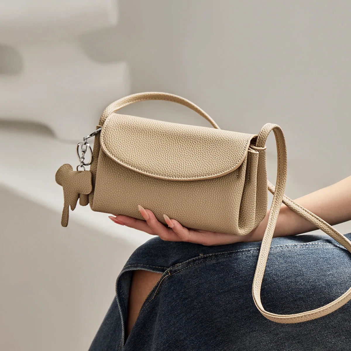 Charming Elephant Mini Crossbody Bag
