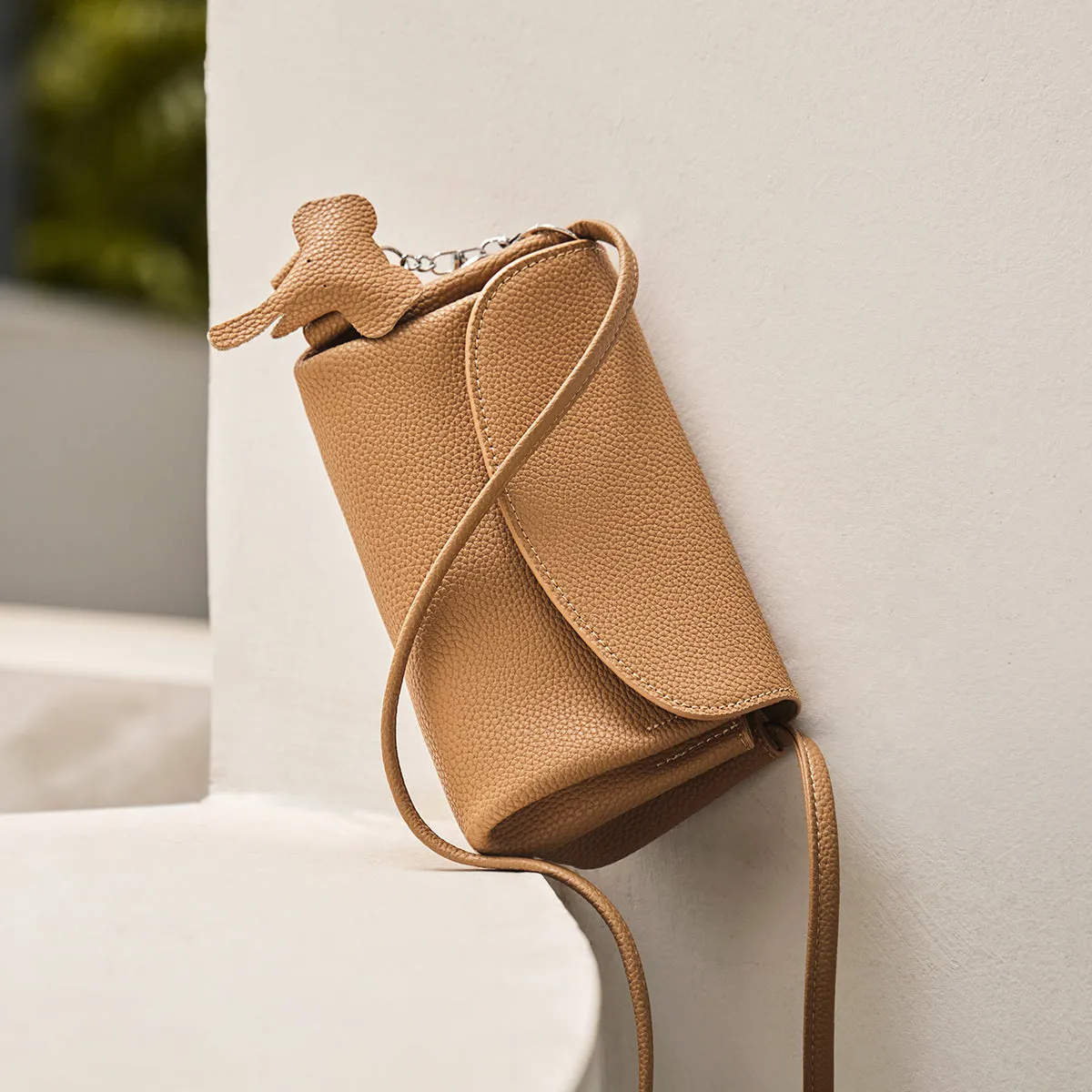 Charming Elephant Mini Crossbody Bag