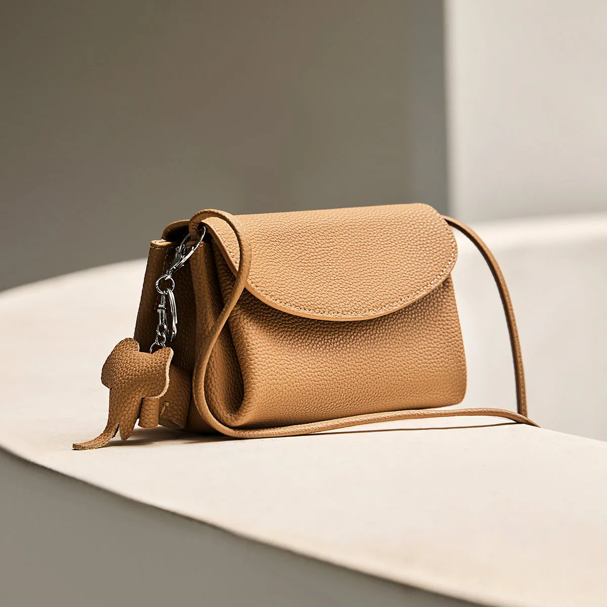 Charming Elephant Mini Crossbody Bag