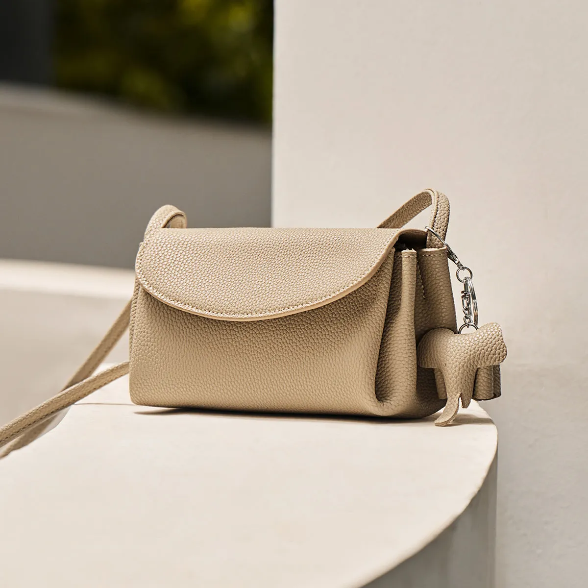 Charming Elephant Mini Crossbody Bag