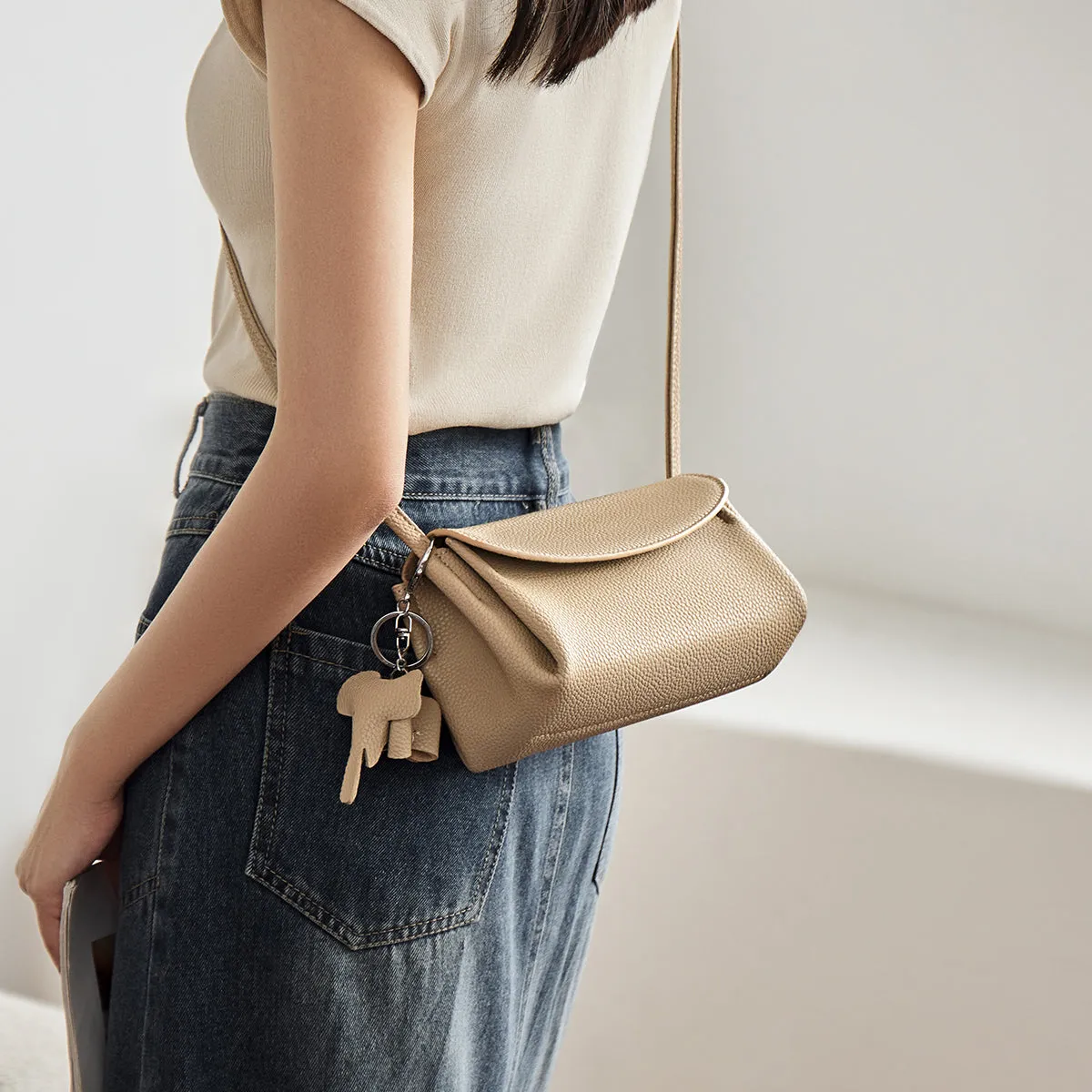 Charming Elephant Mini Crossbody Bag