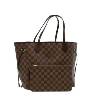 Chic Damier Ebene Tote Bag with Spacious Interior