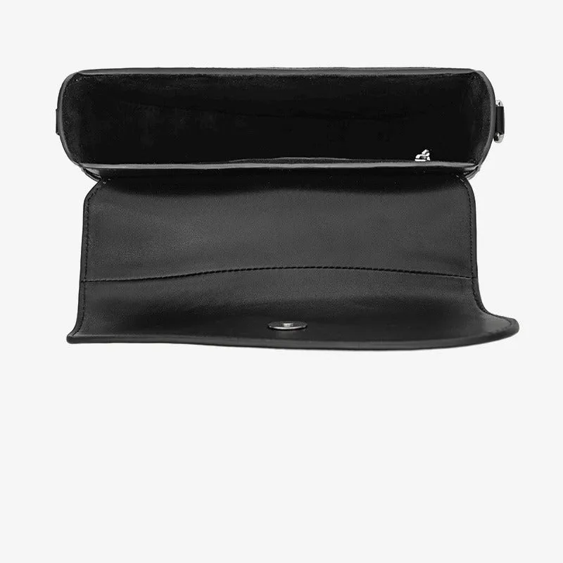 Fashion Tassel Chain Decor Vegan Leather Cross-body Shoulder Bags