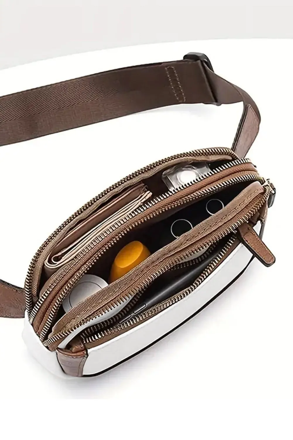 Get Ready Crossbody Purse White