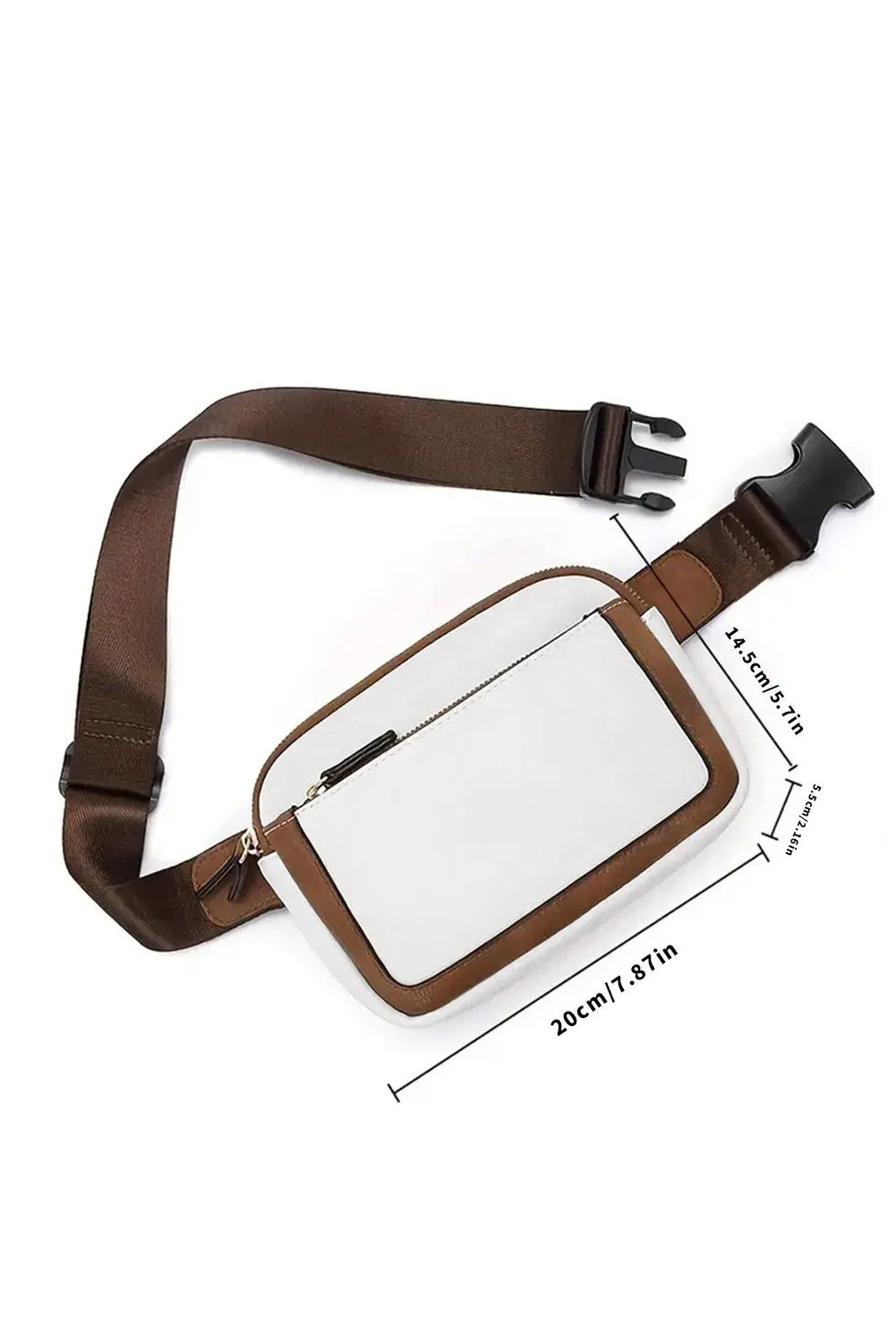 Get Ready Crossbody Purse White