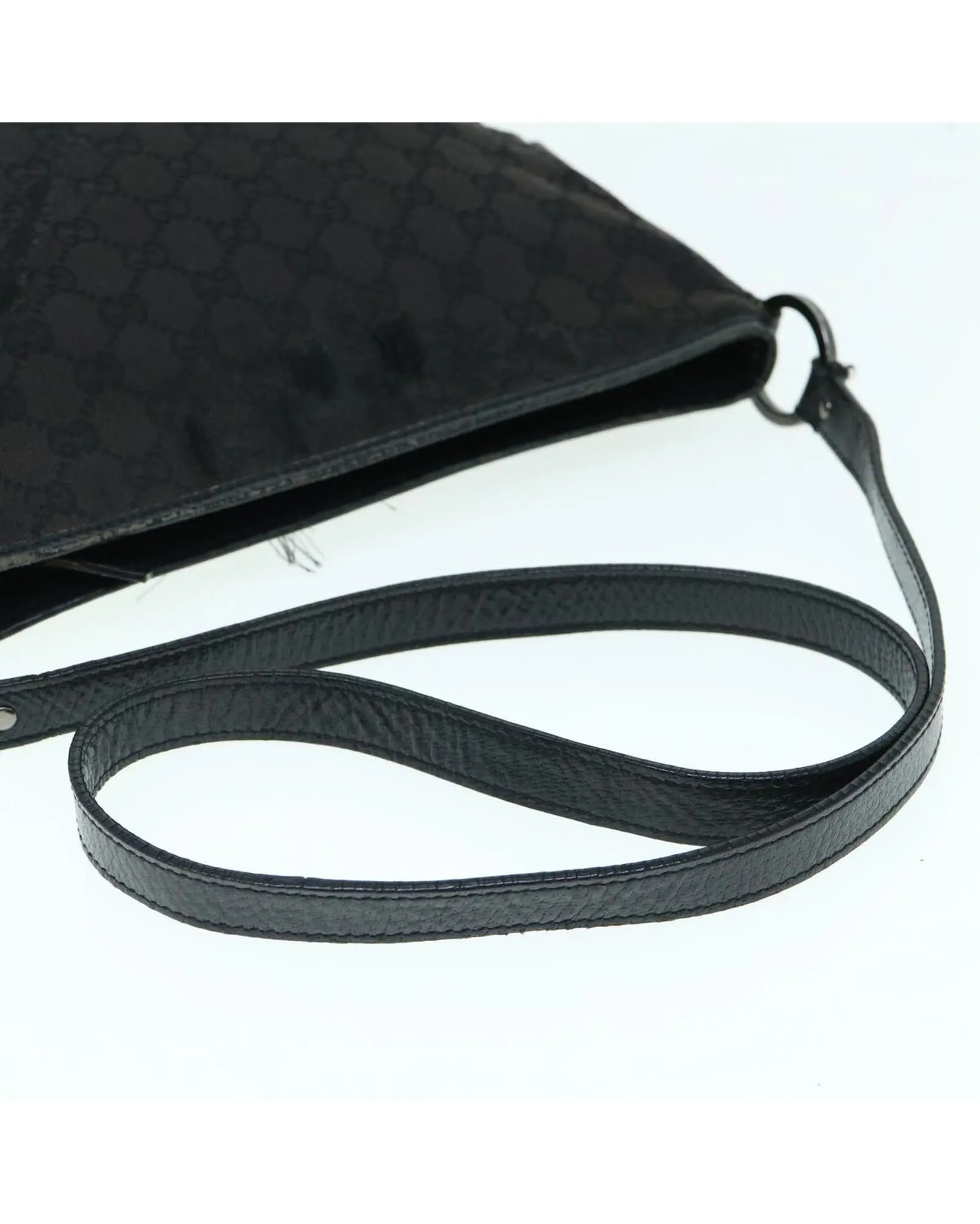 GG Canvas Shoulder Bag with Shoulder Drop 50cm