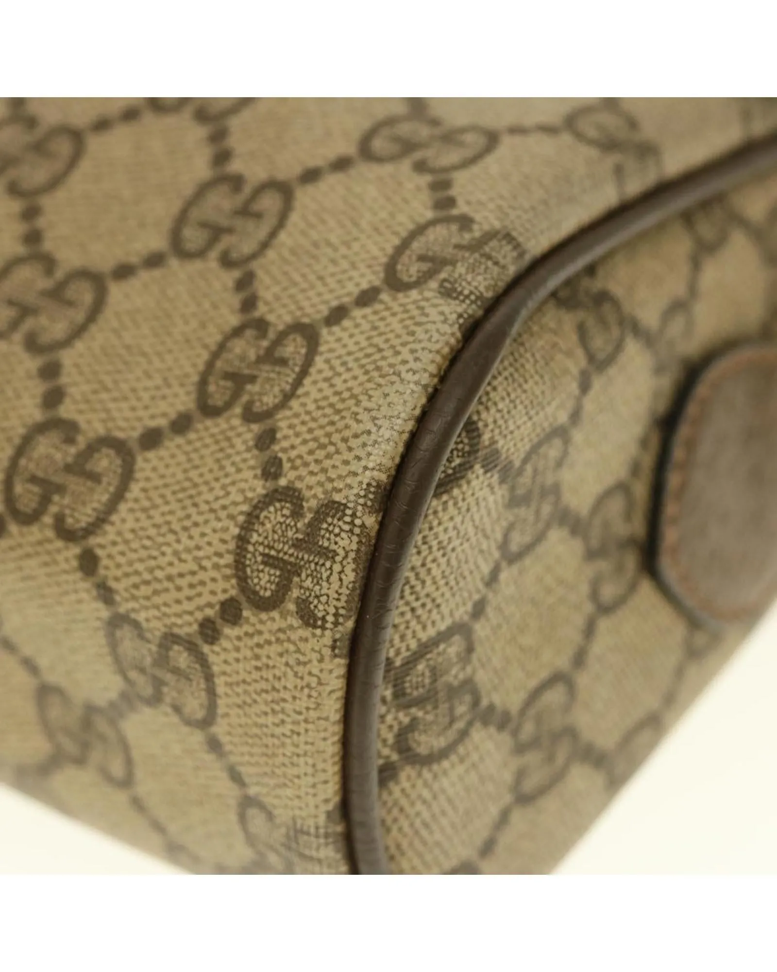 GG Supreme Webshire Line Shoulder Bag Canvas