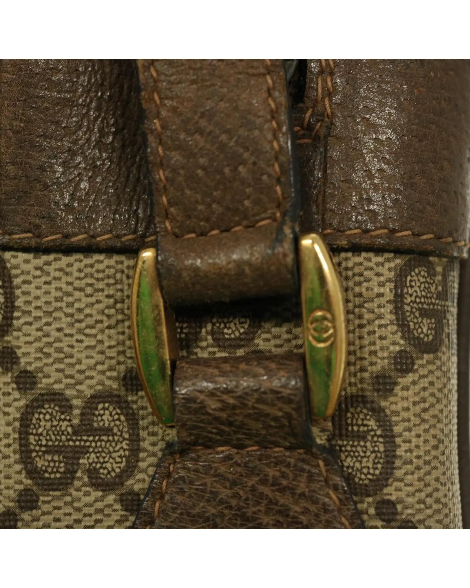 GG Supreme Webshire Line Shoulder Bag Canvas