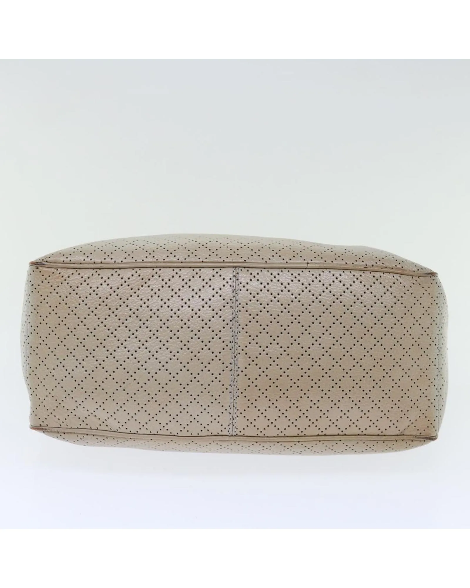 Gray Leather Hand Bag by Celine - Authentic