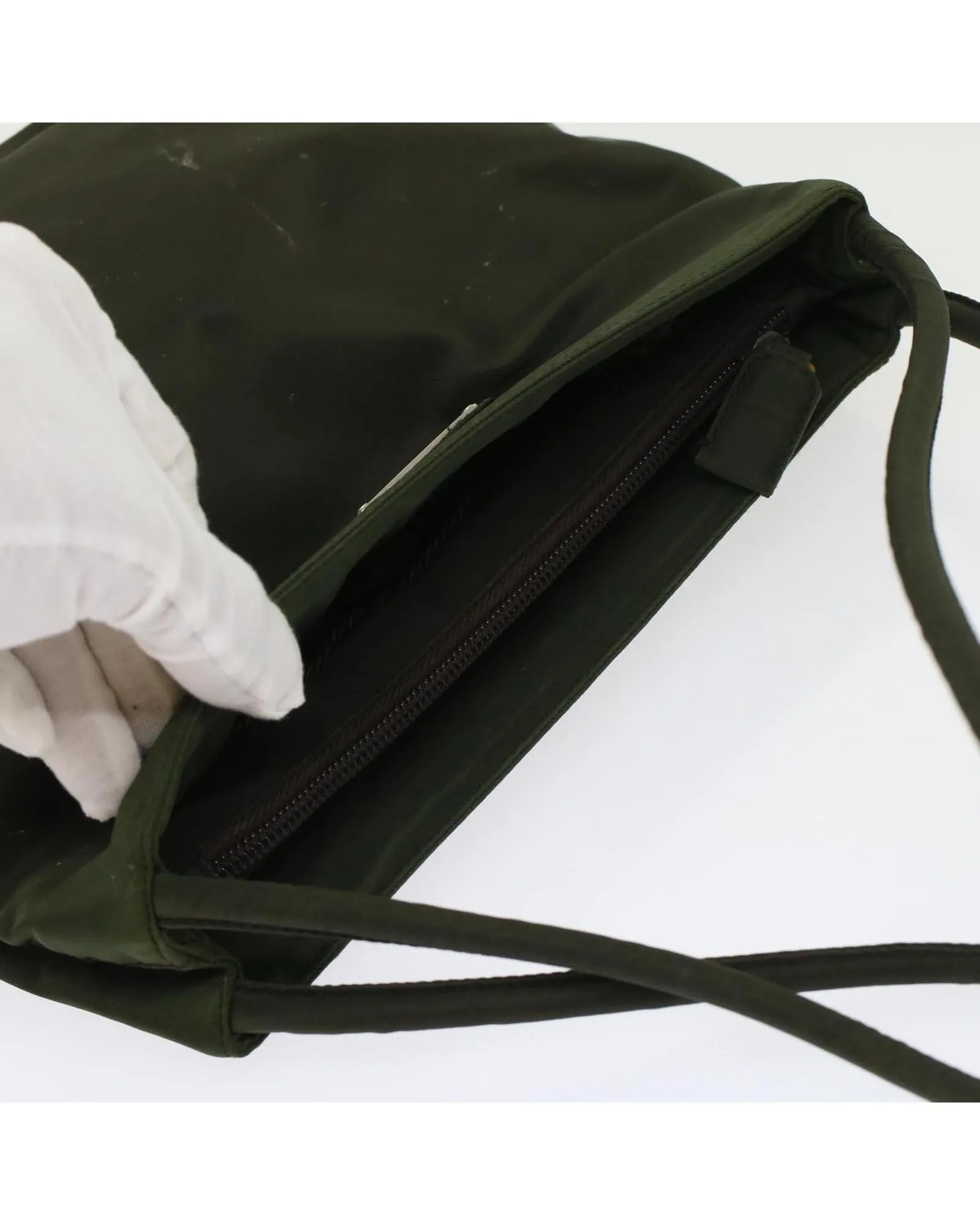 Green Nylon Tote Bag - Authenticated & Made in Italy