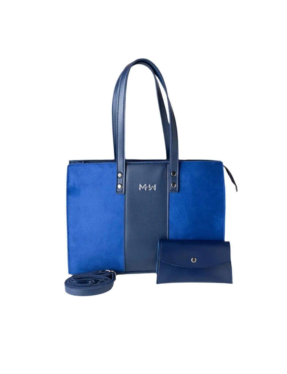 Harmony Royal Blue Tote Set