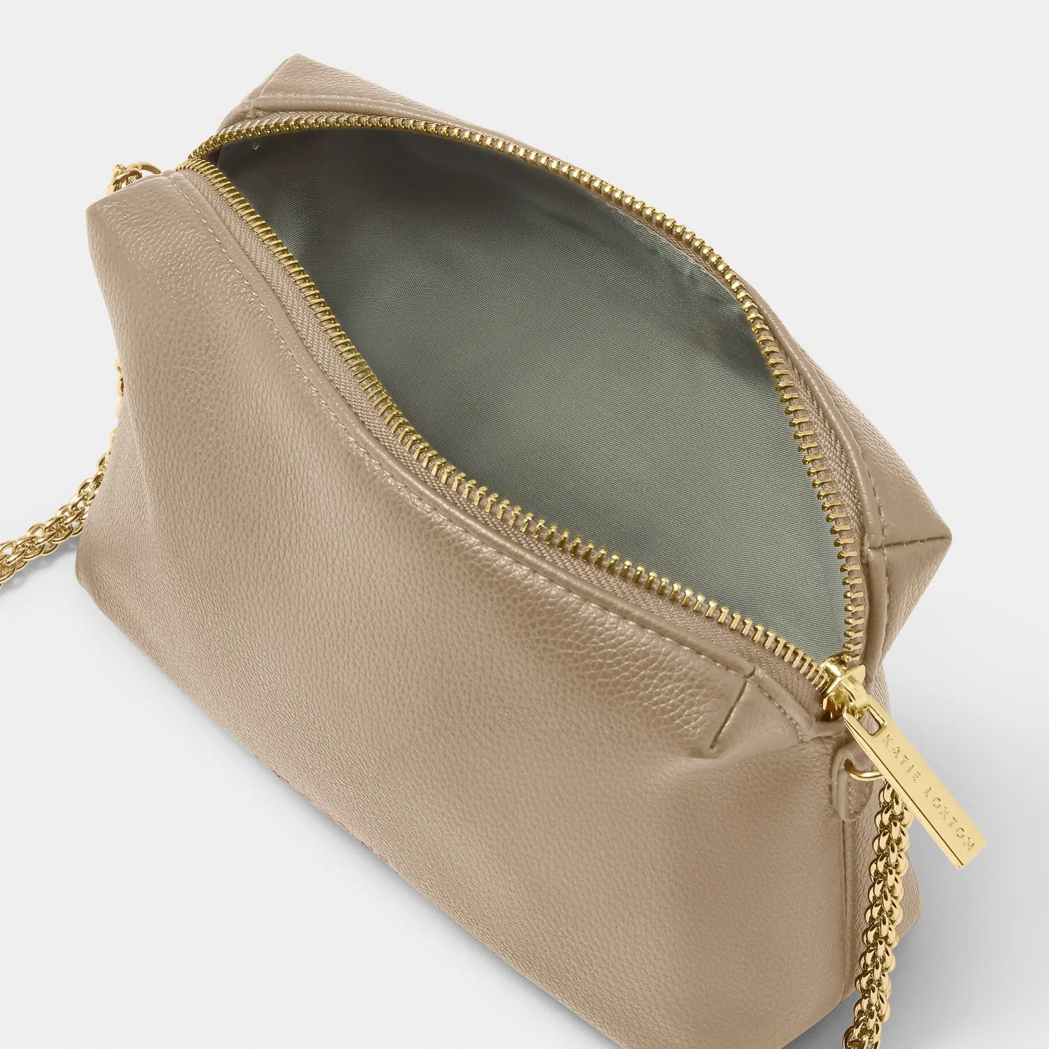 Katie Loxton 13cm Light Taupe Margot Mini Crossbody Bag