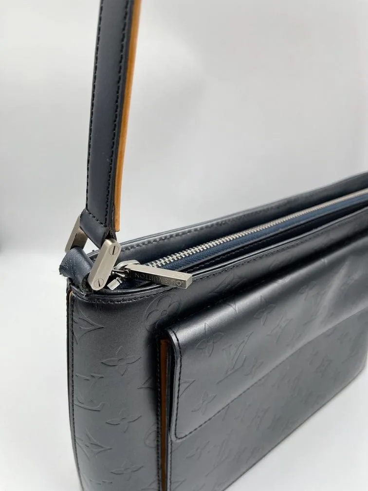 Louis Vuitton Mat Allston Handbag Monogram Vernis