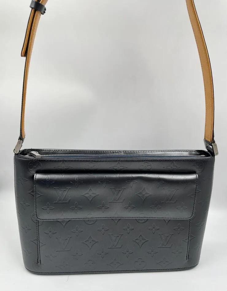 Louis Vuitton Mat Allston Handbag Monogram Vernis