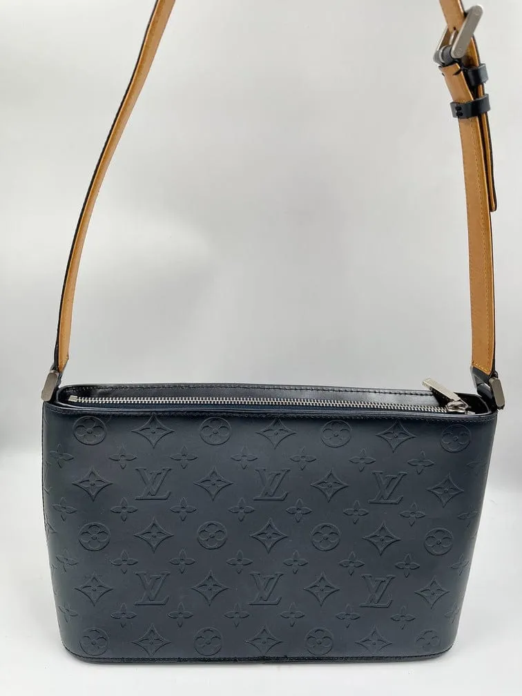 Louis Vuitton Mat Allston Handbag Monogram Vernis