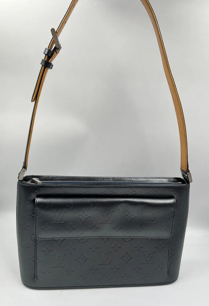 Louis Vuitton Mat Allston Handbag Monogram Vernis