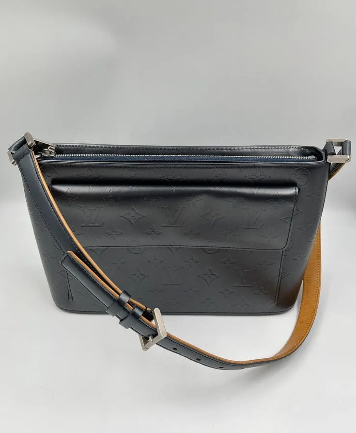 Louis Vuitton Mat Allston Handbag Monogram Vernis