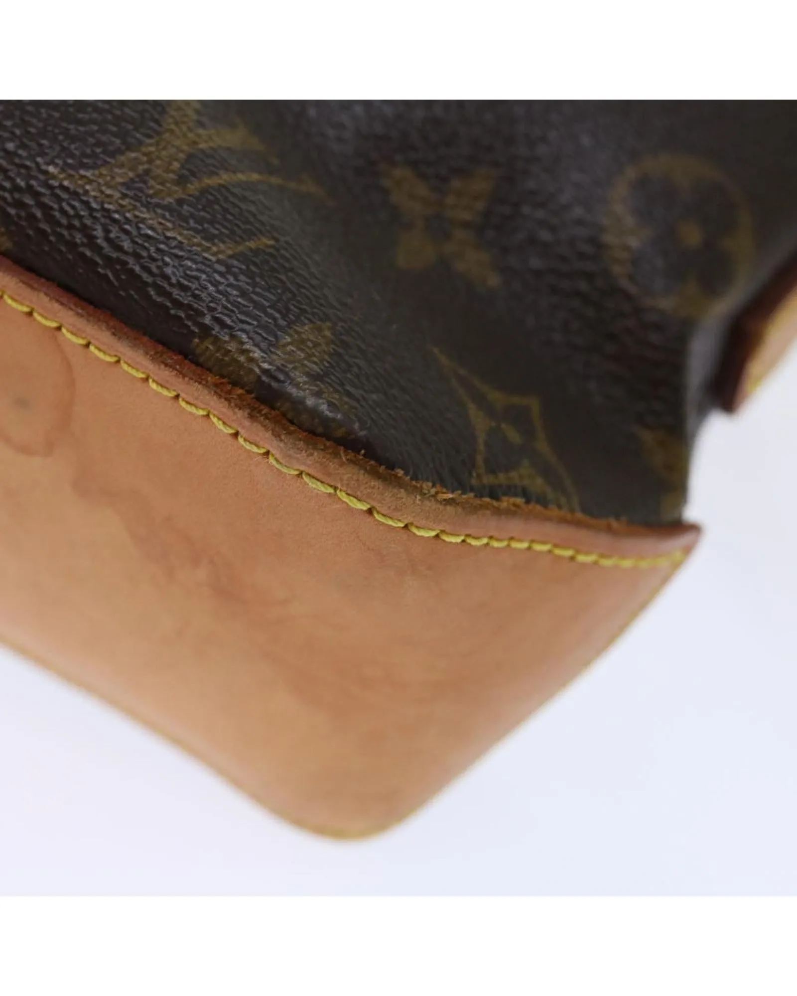 Monogram Canvas Shoulder Bag with Panda Trotteur Design
