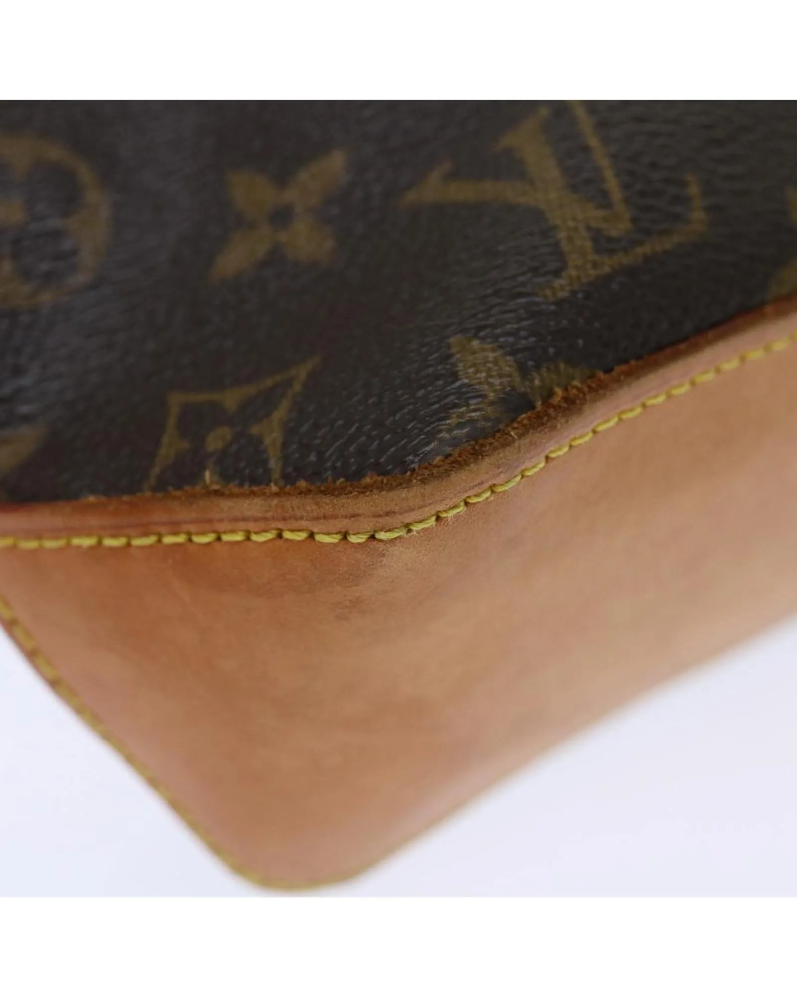 Monogram Canvas Shoulder Bag with Panda Trotteur Design