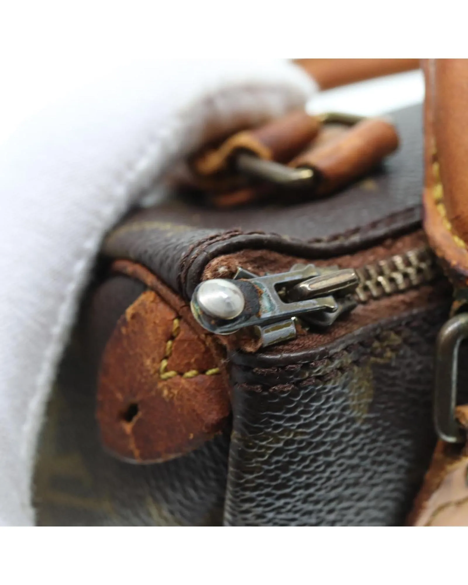 Monogram Mini Speedy Hand Bag with Authentic Design