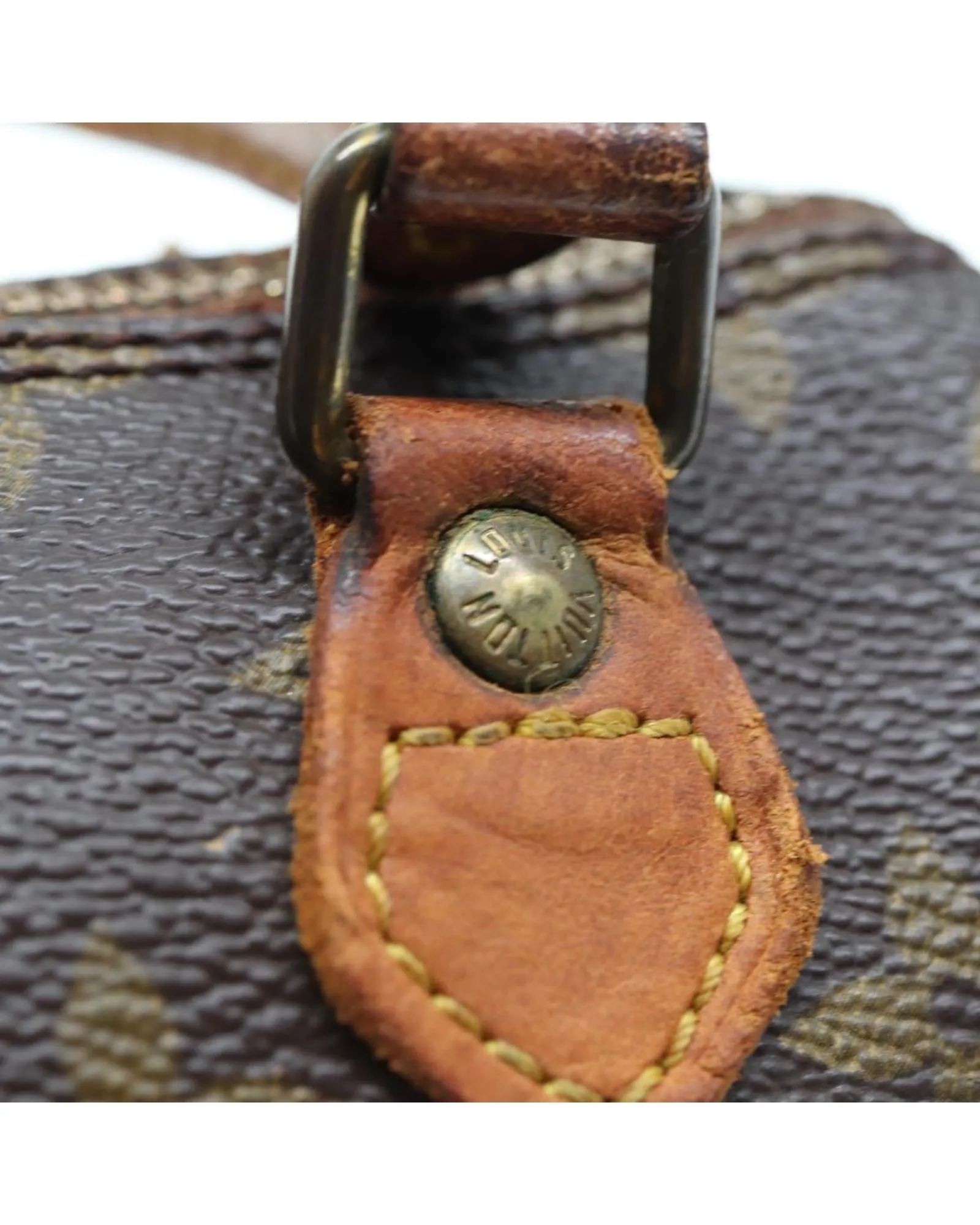 Monogram Mini Speedy Hand Bag with Authentic Design