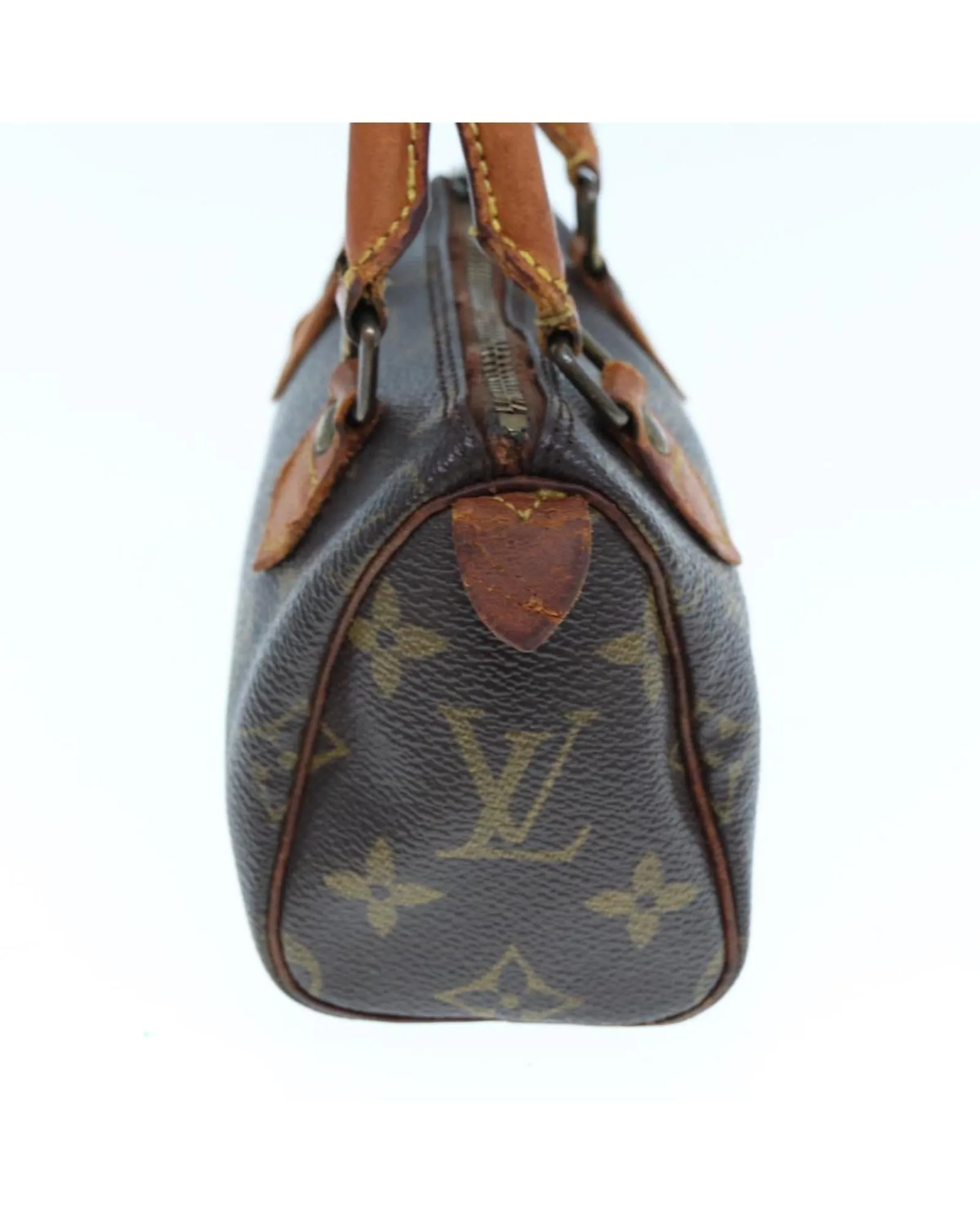 Monogram Mini Speedy Hand Bag with Authentic Design