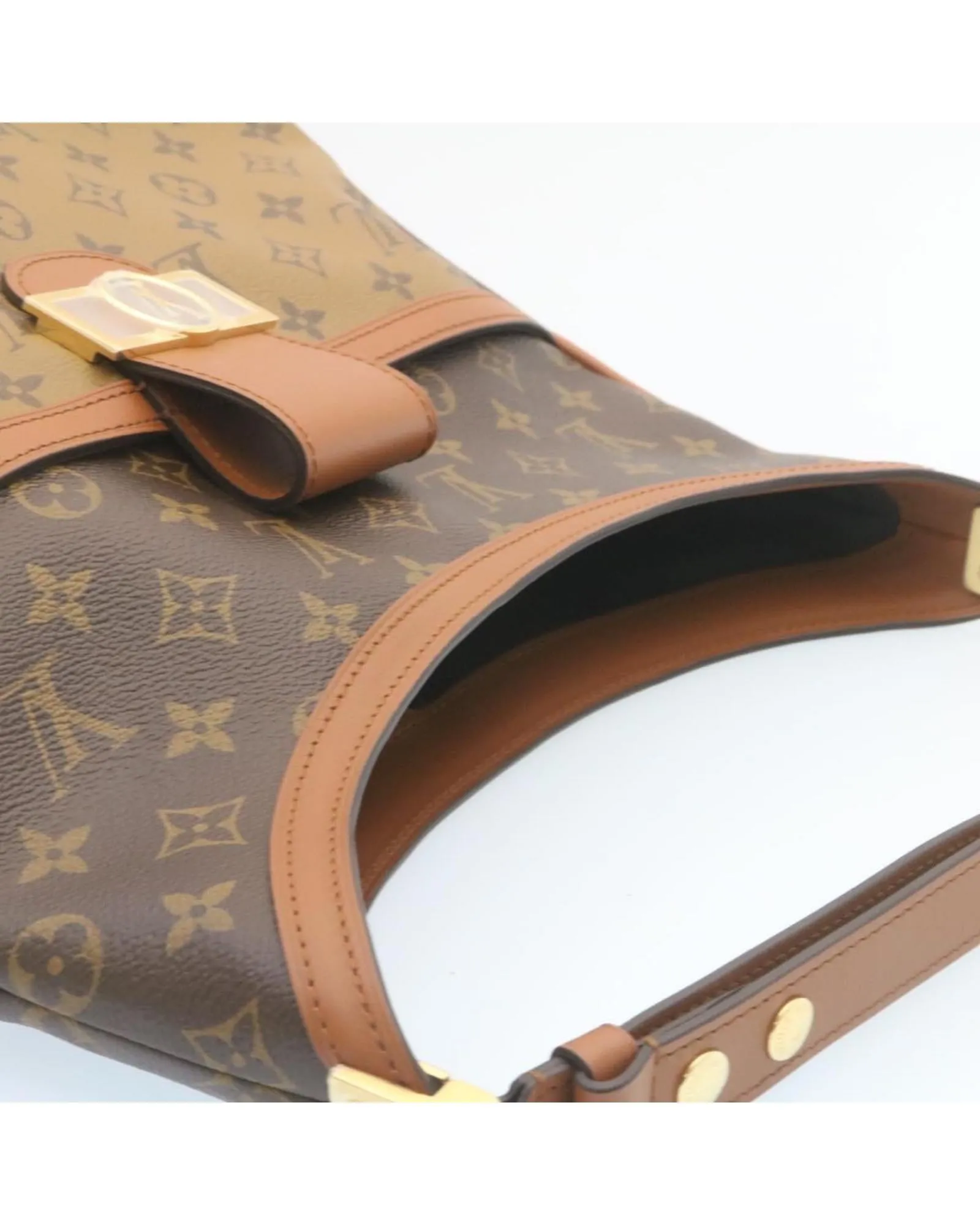Monogram Reverse Hobo Dauphine PM Shoulder Bag