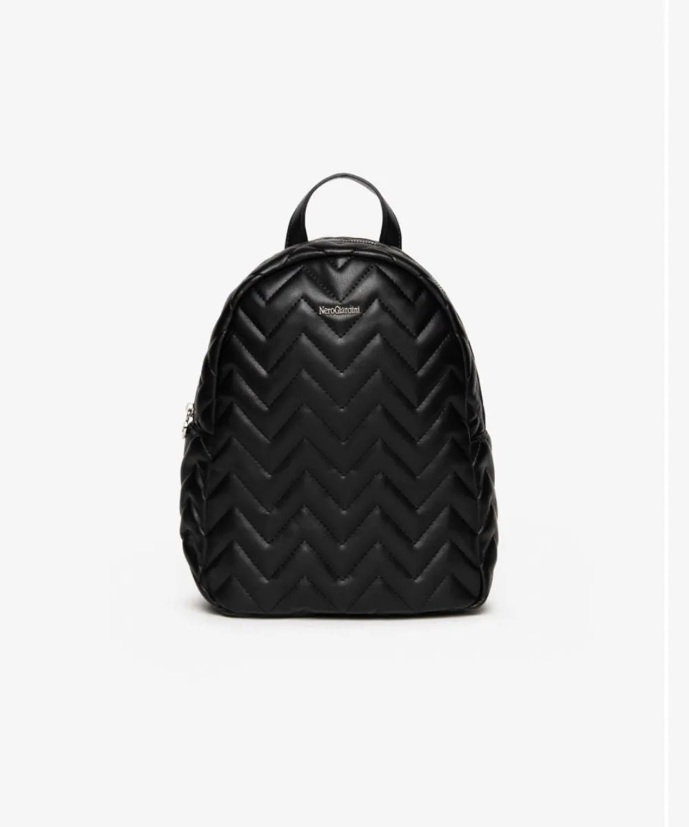 NERO GIARDINI SYNTHETIC BACKPACK