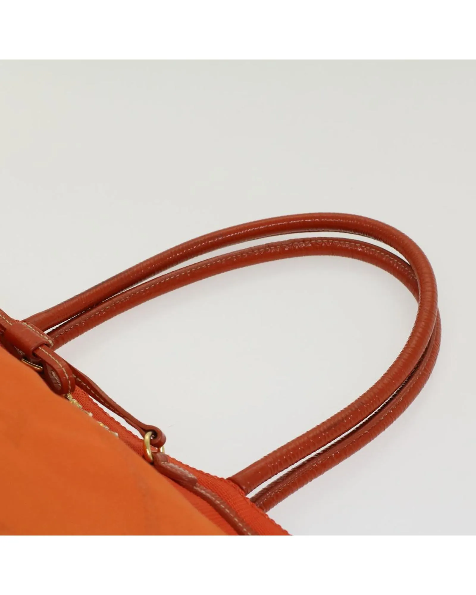 Orange Nylon Tote Bag with Guarantee Card - C Rank
