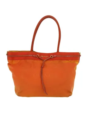 Orange Nylon Tote Bag with Guarantee Card - C Rank